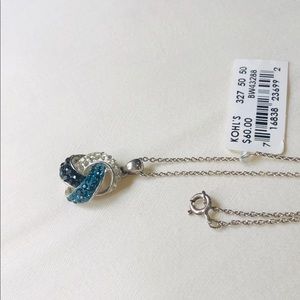 Silver plated necklace